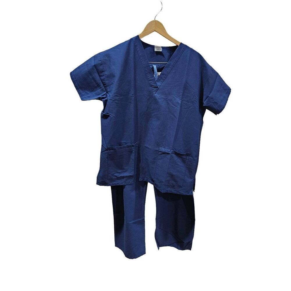 Medline L scrub Set 105 dark blue